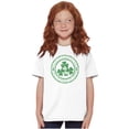 thumbnail image 1 of Happy St. Patrick's Day Lucky Clover Crewneck T Shirts Boy Girl Teen Brisco Brands XS, 1 of 5