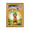 thumbnail image 1 of Happy St. Patrick’s Day Rhodesian Ridgeback with Green Hat Shamrocks Rainbow Acrylic Plaque with Wood Photo Frame Box Ridgebacks Dog Lover Gifts Light Box - 03007, 1 of 5