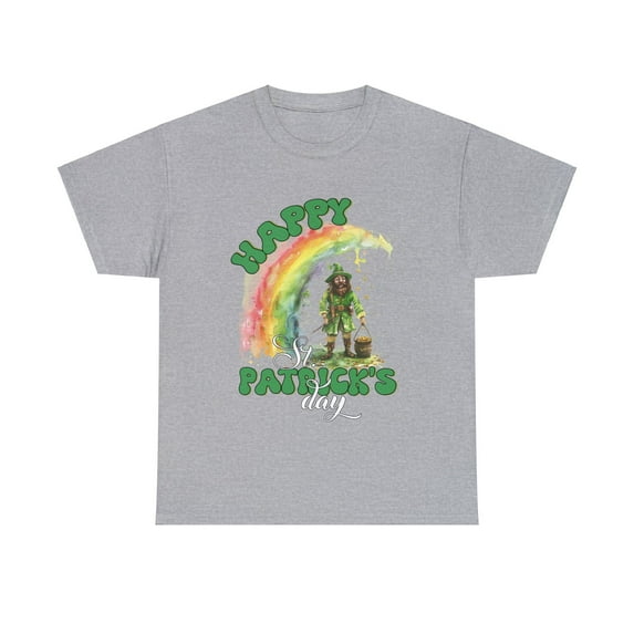 Happy St Patrick's Day Shirt, Luck of the Irish, Rainbow Shirt ID-0216-WCES