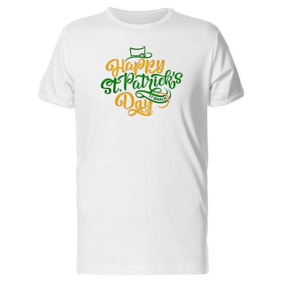 Happy St Patricks Day 17 T-Shirt Men -Image by Shutterstock, Male x-Large