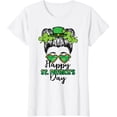 thumbnail image 1 of Happy St Patricks Day Bun Saint Paddys Girls Kids Youth Teen T-Shirt, 1 of 4
