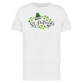 thumbnail image 1 of Happy St Patricks Day Clover T-Shirt Men -Image by Shutterstock, Male Small, 1 of 2