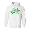 thumbnail image 1 of Happy St. Patricks Day Quote Hoodie Women -SPIdeals Designs, Female 3X-Large, 1 of 4