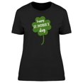 thumbnail image 1 of Happy St. Patricks Day Shamrock T-Shirt Women -Image by Shutterstock, Female Medium, 1 of 2