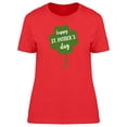 thumbnail image 1 of Happy St. Patricks Day Shamrock T-Shirt Women -Image by Shutterstock, Female Medium, 1 of 2