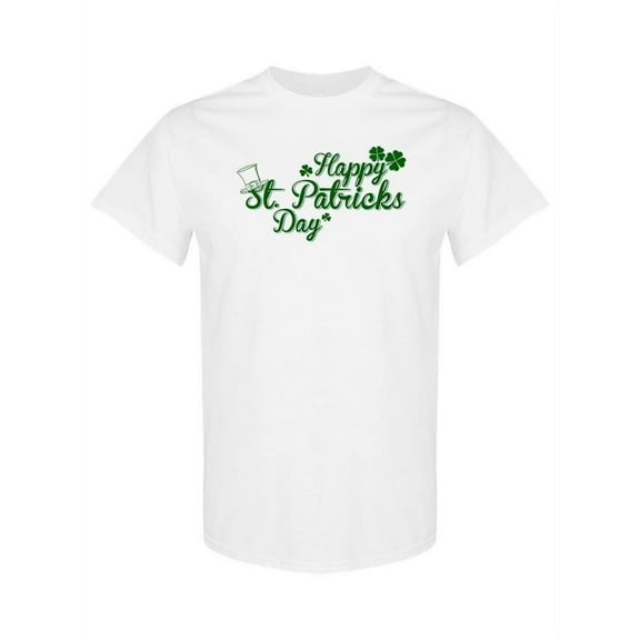 Happy St Patricks Day T-Shirt Women -SPIdeals Designs, Female 5X-Large