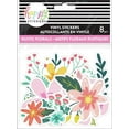 thumbnail image 1 of Happy Stickers Rustic Floral Die Cut Vinyl Decal Stickers - 8 Pack, 1 of 3