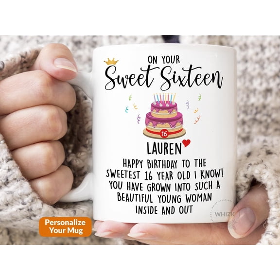 Happy Sweet 16th Birthday Gifts Sweet 16 Gifts Personalized Sweet Sixteen Gifts For Girls