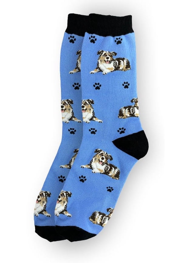 Australian Shepherd Full Body Socks