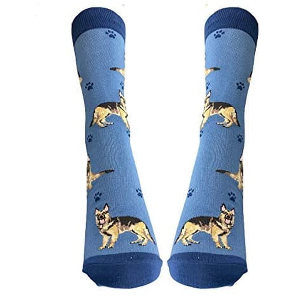 Happy Tails German Shepherd Dog Lover Socks - One Size Fits Most