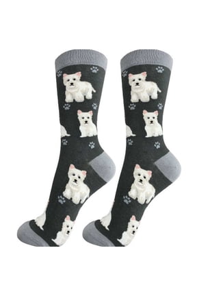 Happy Tails Westie Dog Lover Socks - One Size Fits Most