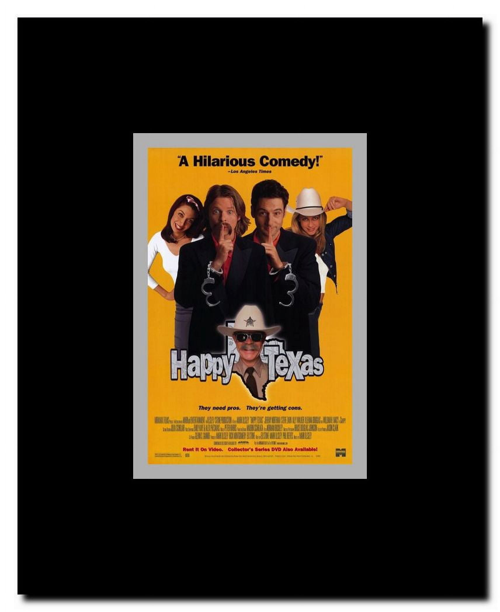 Happy Texas Framed Movie Poster
