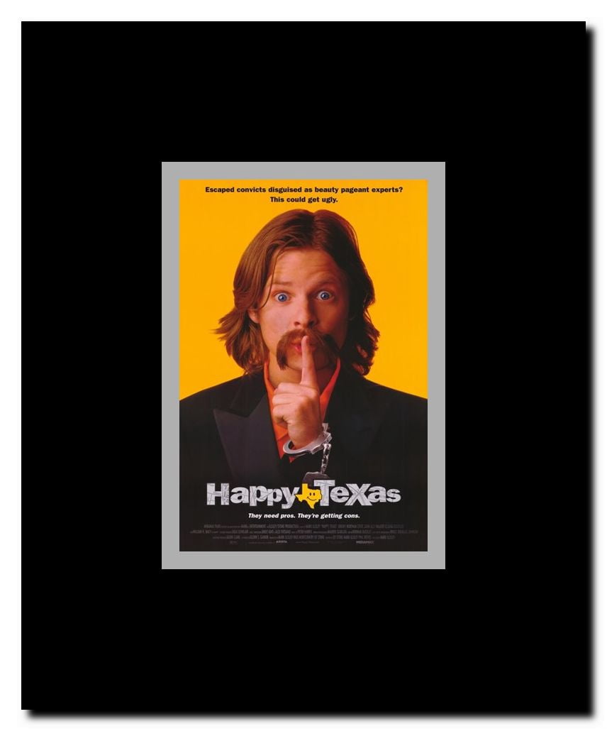 Happy Texas Framed Movie Poster