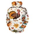 thumbnail image 1 of Happy Thanksgiving 3D Print Hoodie Men Women Autumn Thin Pullover Sweatshirt Vintage Streetwear Tops, 1 of 6