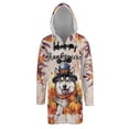 thumbnail image 1 of Happy Thanksgiving Alaskan Malamute Welcome Thankful Fall Autumn Pumpkin All Over Print 3D Hooded Duffle Toggle Coat Alaska Mal Dog Lovers Gifts - 02021, 1 of 6