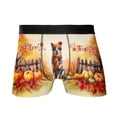 thumbnail image 1 of Happy Thanksgiving Australian Cattle Dog Give Thanks Fall Beanie Scarf Welcome All Over Print Boxer Briefs Underwear for Men Dad Heeler Lover Gifts - 00020, 1 of 6