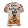 thumbnail image 1 of Happy Thanksgiving Belgian Malinois Welcome Thankful Fall Autumn Pumpkin All Over Print 3D Shirt Unisex Merch Sheepdog Dog Lover Gifts - 02021, 1 of 6