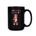 thumbnail image 1 of Happy Thanksgiving Bernese Mountain Dog with Turkey Pumpkins Autumn Vibes Mug Berner Lover Gifts Coffee Tea Cup - 12018, 1 of 4