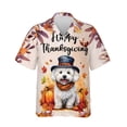 thumbnail image 1 of Happy Thanksgiving Bichon Frise Welcome Thankful Fall Autumn Pumpkin Hawaiian Shirt Breathable Summer Unisex Merch Bichons Dog Lovers Gifts Idea - 02021, 1 of 6