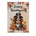 thumbnail image 1 of Happy Thanksgiving Cavalier King Charles Spaniel Welcome Thankful Fall Autumn Vertical Matte Canvas Poster Dog Lover Gifts Wall Art Home Decor - 02021, 1 of 5