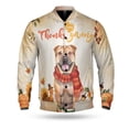 thumbnail image 1 of Happy Thanksgiving Chinese Shar-Pei with Turkey Pumpkins Autumn Vibes All Over Print 3D Baseball Jacket Dog Lover Bomber Jacket Softball - 12018, 1 of 6