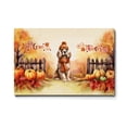 thumbnail image 1 of Happy Thanksgiving Cocker Spaniel Give Thanks Fall Beanie Scarf Welcome Horizontal Matte Canvas Poster Cockers Dog Lover Gifts Wall Art Home Decor - 00020, 1 of 5