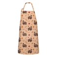 thumbnail image 1 of Happy Thanksgiving Day Apron-Garden Aprons for Women with Pockets-Cotton Linen Waterproof Kitchen Cooking Gardening Aprons Adjustable for Kitchen,Cooking,BBQ and Salon 33"x27", 1 of 7