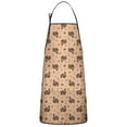 thumbnail image 1 of Happy Thanksgiving Day Apron-Garden Aprons for Women with Pockets-Cotton Linen Waterproof Kitchen Cooking Gardening Aprons Adjustable for Kitchen,Cooking,BBQ and Salon 33"x27", 1 of 7