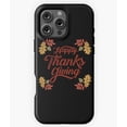 thumbnail image 1 of Happy Thanksgiving Day Family Gift Phone Case for iPhone 16 15 14 13 12 11 Pro Max Stylish Phone M97, 1 of 2
