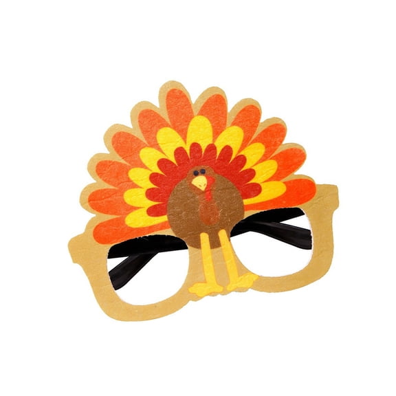 Happy Thanksgiving Day Glasses Party Eyeglasses Turkey Glasses for Festival Celebrations