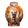 thumbnail image 1 of Happy Thanksgiving French Bulldog Give Thanks Fall Beanie Scarf Welcome All Over Print 3D Hoodie Unisex Merch Hoodies Dog Lover Gifts - 00020, 1 of 6