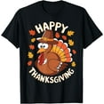 thumbnail image 1 of Happy Thanksgiving Funny Turkey Family Dinner Thanksgiving T-Shirt, 1 of 4