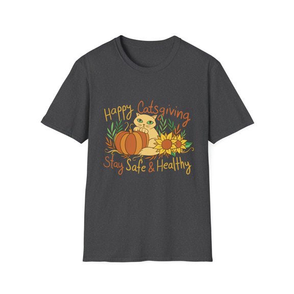 Happy Thanksgiving Kitten Cat Kitty Men Women Kids TShirt