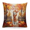 thumbnail image 1 of Happy Thanksgiving Labrador Retriever Give Thanks Fall Beanie Scarf Welcome Pillowcase Double Sided Lab Dog Lover Gifts Pillow Case Covers - 00020, 1 of 3