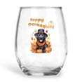 thumbnail image 1 of Happy Thanksgiving Labrador Retriever Welcome Thankful Fall Autumn Pumpkin 15oz Stemless Wine Glass Mug Lab Dog Lover Gifts Wine Glasses Cup - 02021, 1 of 5