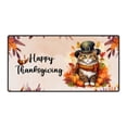 thumbnail image 1 of Happy Thanksgiving Maine Coon Welcome Thankful Fall Autumn Pumpkin Desk Mat Full Keyboard Mouse Pad Cat Lover Kitten Owner Gifts Large Mousepad - 02021, 1 of 5