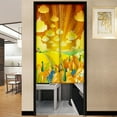 Happy Thanksgiving Melon Door Curtains Kitchen Living Room Partition