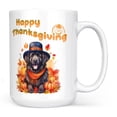 thumbnail image 1 of Happy Thanksgiving Newfoundland Welcome Thankful Fall Autumn Pumpkin Mug Newfie Dog Lover Gifts Coffee Tea Cup - 02021, 1 of 4