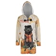 thumbnail image 1 of Happy Thanksgiving Newfoundland with Turkey Pumpkins Autumn Vibes All Over Print 3D Hooded Duffle Toggle Coat Newfie Dog Lover Gifts - 12018, 1 of 6