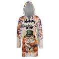 thumbnail image 1 of Happy Thanksgiving Persian Welcome Thankful Fall Autumn Pumpkin All Over Print 3D Hooded Duffle Toggle Coat Cat Lover Kitten Owner Gifts - 02021, 1 of 6