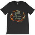 thumbnail image 1 of Happy Thanksgiving Pilgrim Turkey Autumn Fall Adult Kids G7615 Unisex T-Shirt, Up to Size 5XL, 1 of 2