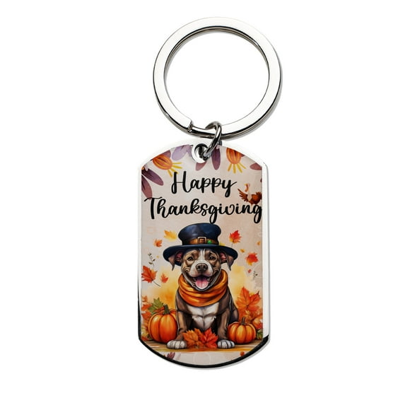 Happy Thanksgiving Pitbull Welcome Thankful Fall Autumn Pumpkin ...