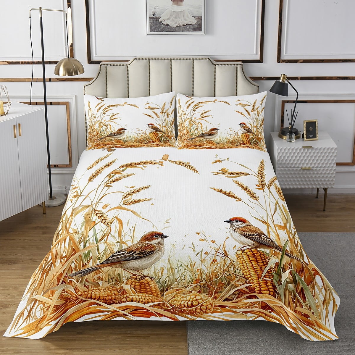 Bear Family Toddler Duvet Cover Set – 3D Wild Animals Print Bedding With 1 Pillowcase (42x58", No Comforter) - View #7