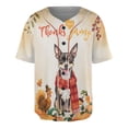 thumbnail image 1 of Happy Thanksgiving Rat Terrier with Turkey Pumpkins Autumn Vibes All Over Print 3D Baseball Shirt Ratty Dog Lover Softball Sport - 12018, 1 of 6