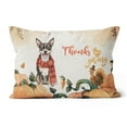 thumbnail image 1 of Happy Thanksgiving Rat Terrier with Turkey Pumpkins Autumn Vibes Pillow Cushion Double Sided Ratty Dog Lover Throw Pillow - 12018, 1 of 4