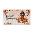 thumbnail image 1 of Happy Thanksgiving Rhodesian Ridgeback Welcome Thankful Fall Autumn Pumpkin Doormat Ridgebacks Dog Lover Gifts Indoor Outdoor Welcome Mat - 02021, 1 of 5