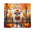 thumbnail image 1 of Happy Thanksgiving Schnauzer Give Thanks Fall Beanie Scarf Welcome Tapestry Miniature Schnauzer Dog Lover Wall Hanging Backdrop Home Decor - 00020, 1 of 5