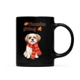 thumbnail image 1 of Happy Thanksgiving Shih Tzu with Turkey Pumpkins Autumn Vibes Mug Lion Dog Lover Gifts Coffee Tea Cup - 12018, 1 of 4