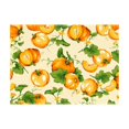 thumbnail image 1 of Happy Thanksgiving Table Placemats,18 x 11.81 Inch Harvest Pumpkin Pattern Dining Mats for Holiday Party and Autumn Home Decoration, 1 of 7
