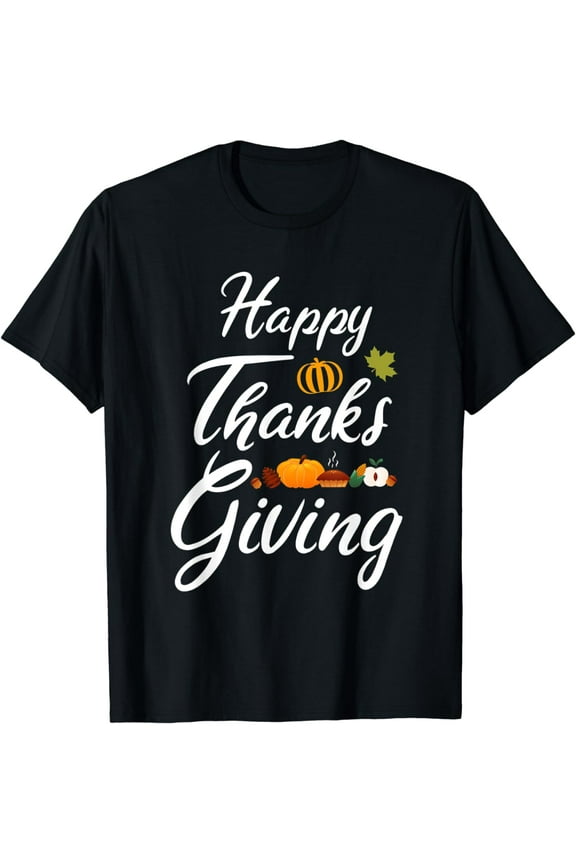 Happy Thanksgiving, Turkey Day costume for men and women T-Shirt
